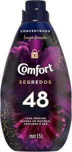 Comfort Amaciante Concentrado Segredos 48 1 5L