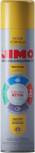 JIMO Desengordurante Limpeza Profunda Multiuso Grelhas Espetos Coifa Fogão Etc Aerossol 400ml