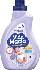 Casa Km Amaciante Vida Macia Glicerina & Amêndoas 1L
