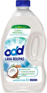 Limppano Lava Roupas Líquido ODD Coco Lavagem Completa 3L