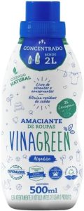 Vinagreen Amaciante de Roupas Concentrado Algodão - 500Ml