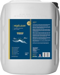 Higienizador Profissional Ação Hidratante e Removedora para Tecidos Uso Geral HexClean -20L