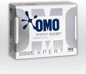 Omo Branco Absoluto Sabão Em Pó 720g Expert Lava-Roupas e Tira Manchas