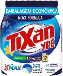 Tixan Ypê Lava Roupas em Pó Primavera 1,3Kg (Sachê)