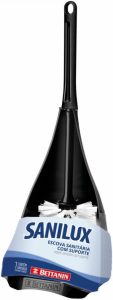 Escova Sanitária Plástica com Suporte, Cor Sortida, Linha Sanilux, Bettanin
