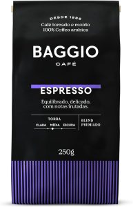 Baggio Café Café Torrado E Moído Espresso 250G