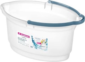 Sanremo - Balde Plástico Oval de 14 Litros, Linha Hydrus