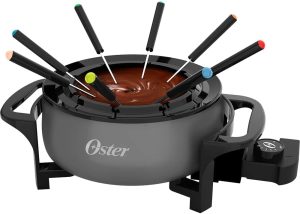 Oster Panela Elétrica, para Fondue, 110V, Cinza, 1000W, OFND100
